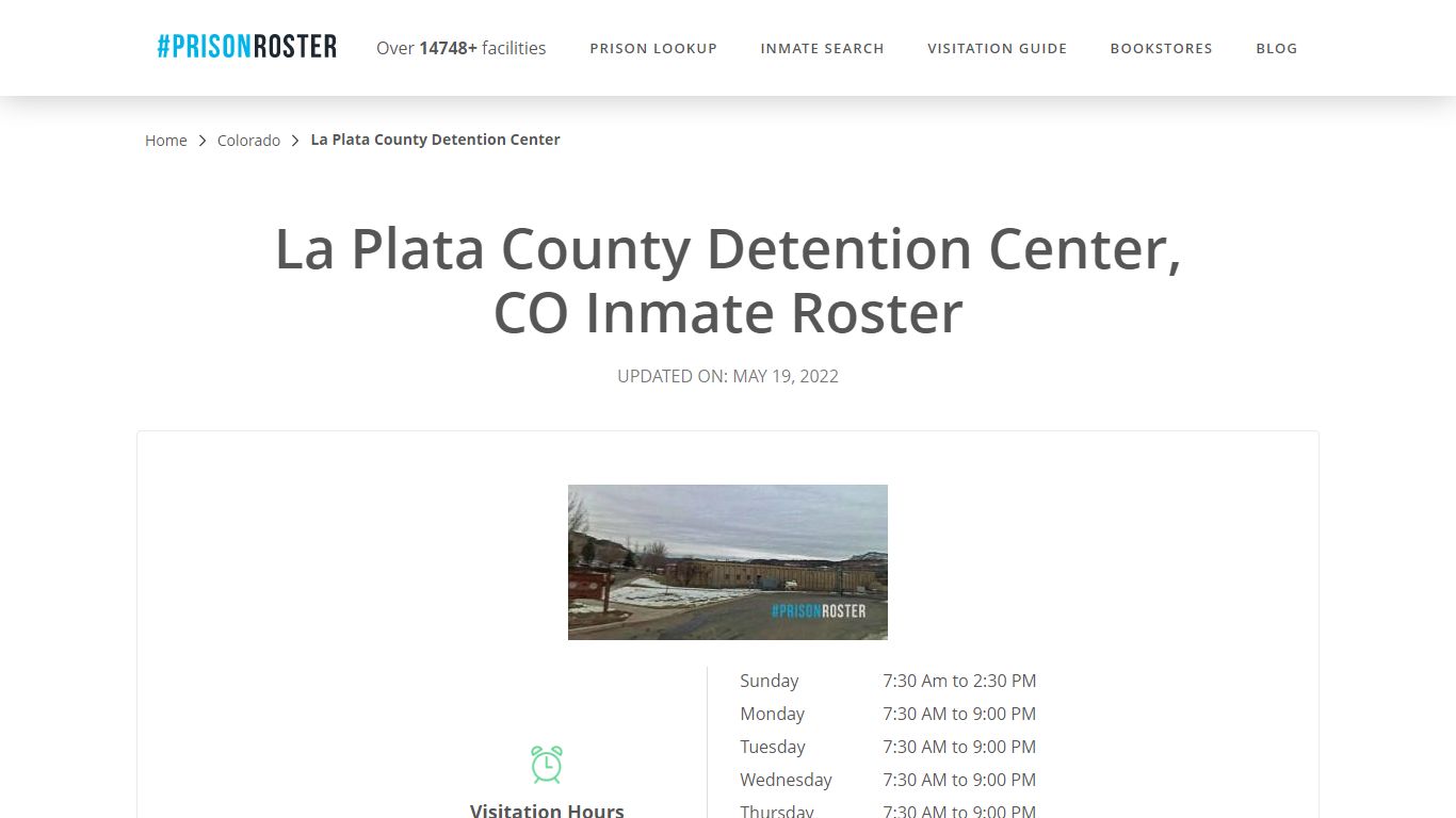 La Plata County Detention Center, CO Inmate Roster